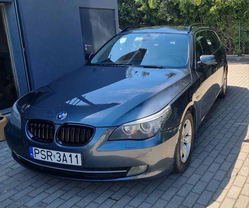 BMW 5 E61 2.0 lift 520d m47 manual doinwestowane bdb stan .