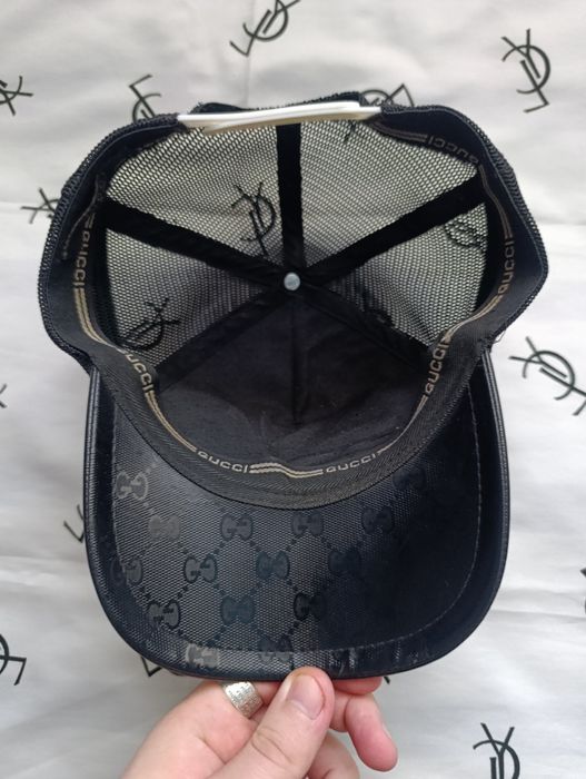 Кепка Gucci із шкіряним козирком