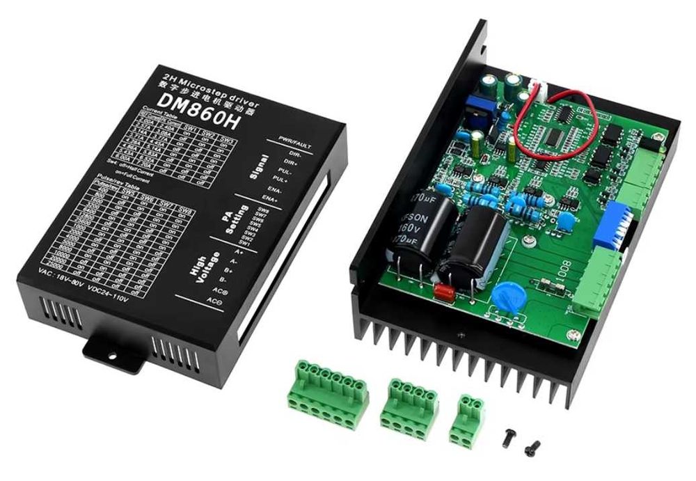 Генератор импульсов для шагового двигателя, драйвер DM860H