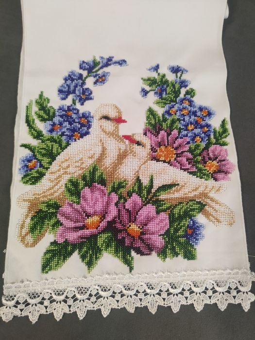 Рушники вишиті бісером