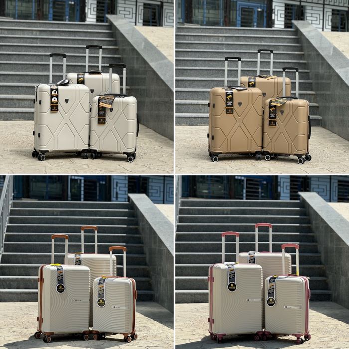 MCS 374!Полипропилен!Чемодан Турция на колесах,валіза,сумка на колесах