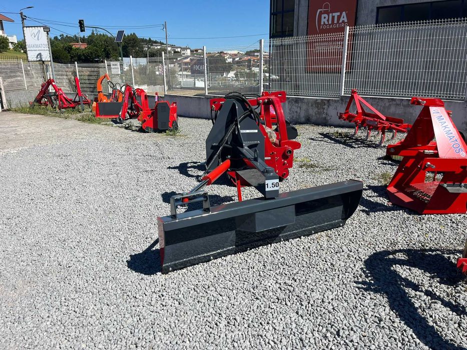 Rodo/Pá Niveladora Hidráulica 1.50m NOVO