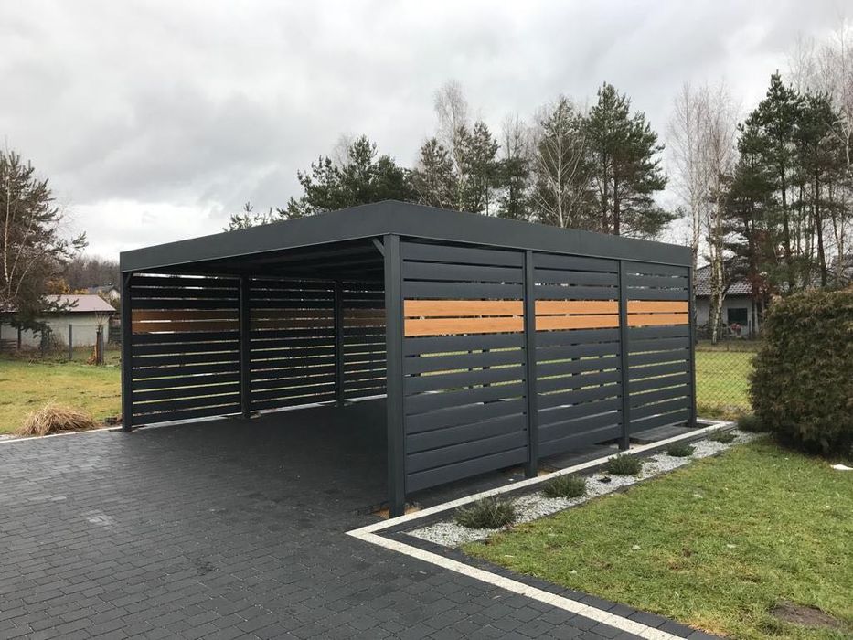 Zadaszenie samochodu, wiata garażowa, carport, nowoczesne zadaszenie