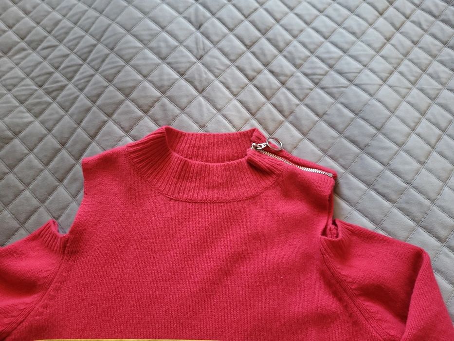 Sweter SOLAR malinowy