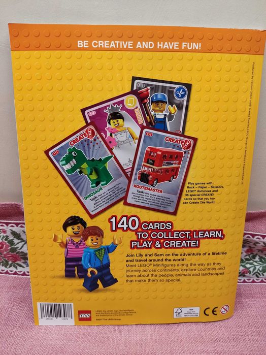 Lego Collector’s album Create the Word