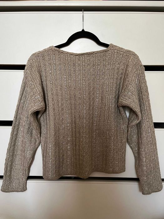 Damski sweter Pierre Cardin, beżowy. Super skład!