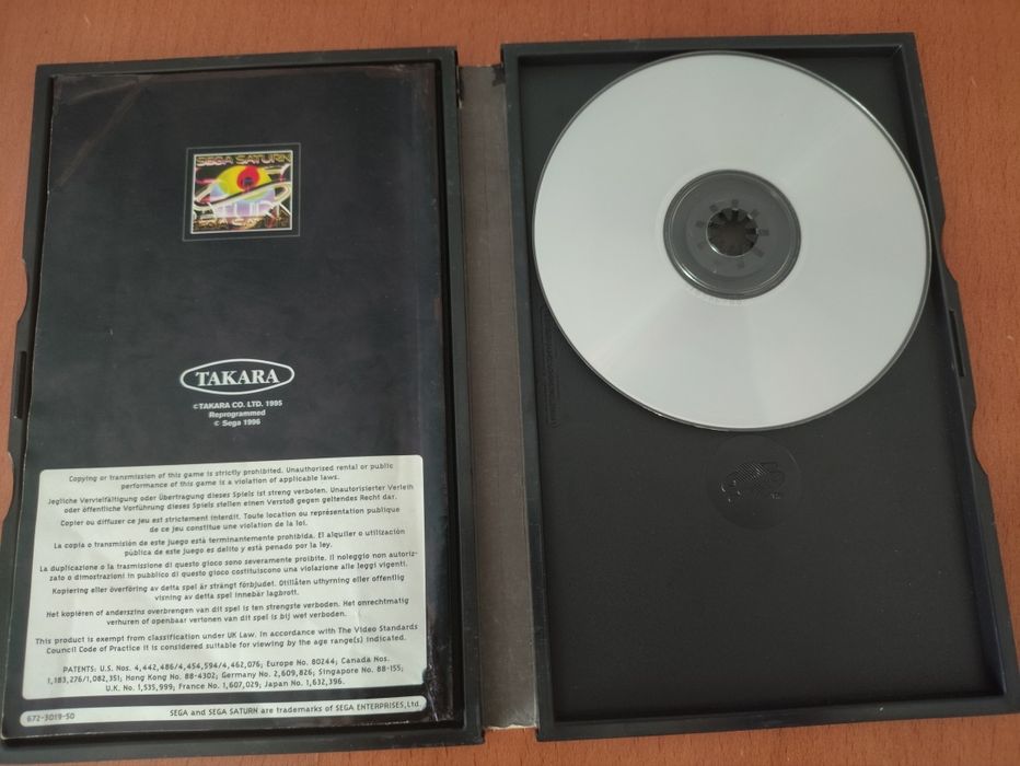 Battle Arena Toshinden Remix Sega Saturn Completo
