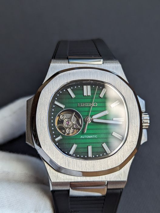 Seiko Nautilus mod open heart guma