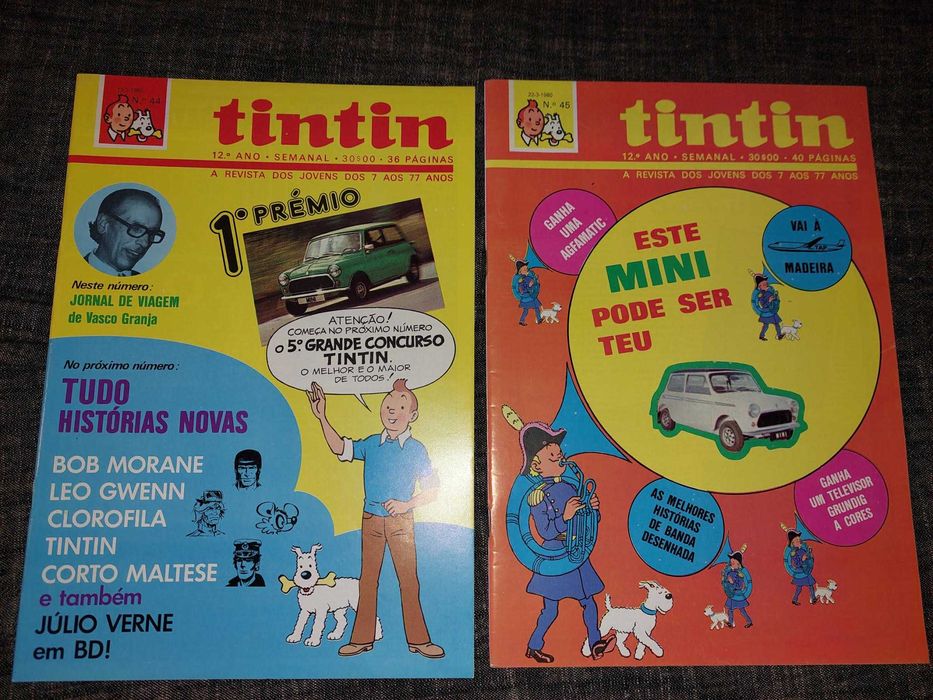 Revista Tintin – 12º Ano (52 edições completas)