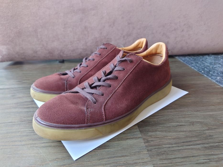 Замшеві туфлі Ecco, 45 розмір