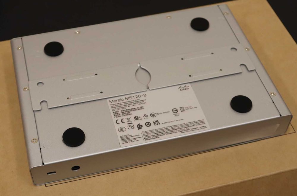 Cisco Meraki MS120-8-HW -Przełącznik sieciowy, Switch zarządzany w chmurze -Nowy