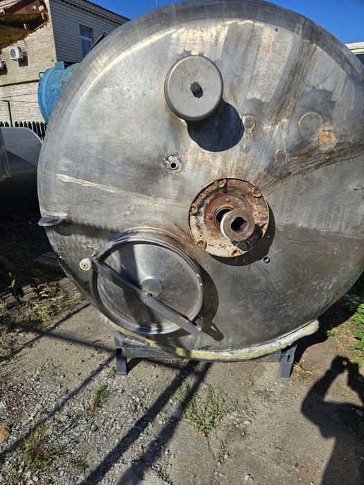 Ємність молочна Я1ОСВ-4, бочка нержавіюча сталь 304, харчова ємність