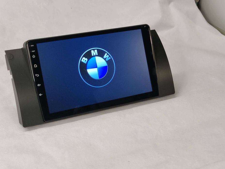 Rádio BMW E39 Android 13 WiFi GPS Novo com Garantia Ecrã 9 Polegadas