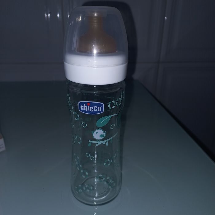 Biberão vidro novo