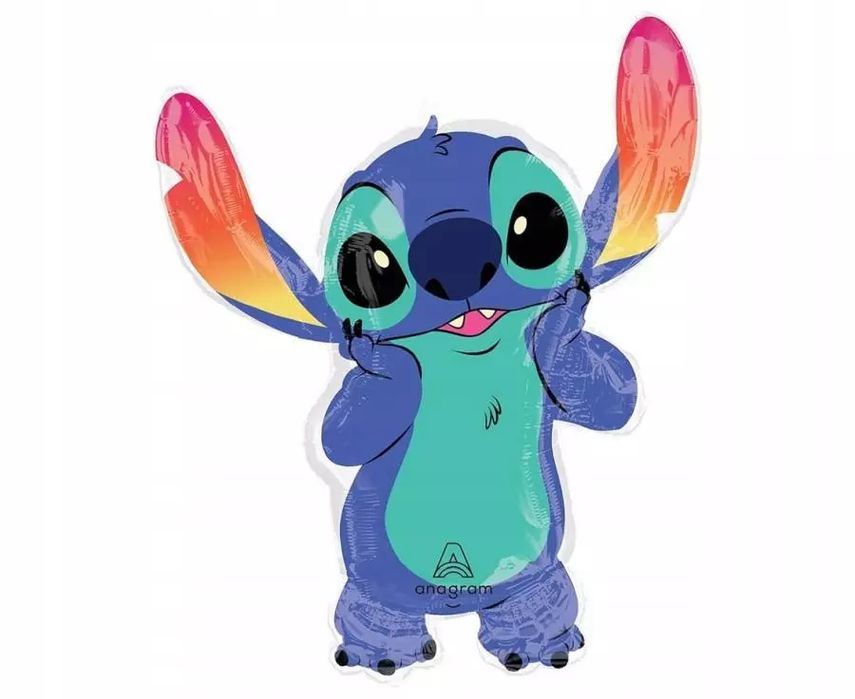 BALON FOLIOWY 18 cali - STITCH - 1 szt AMSCAN. Amscan. Nowy Produkt