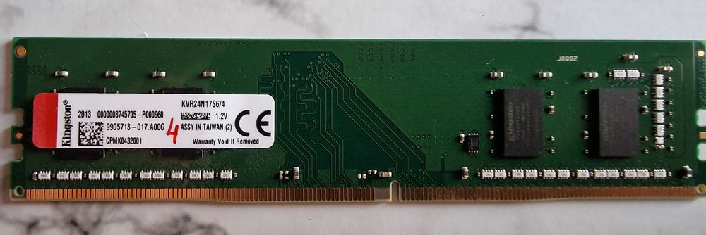 DDR4 RAM 4 GB HyperX Fury, Kingston, Exceleram, ADATA, Samsung, Leven