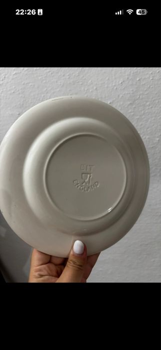 Pratos england ceramica