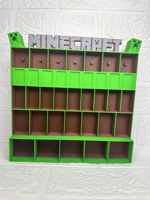 В наявності! Для фігурок Minecraft майнкрафт стелаж поличка
