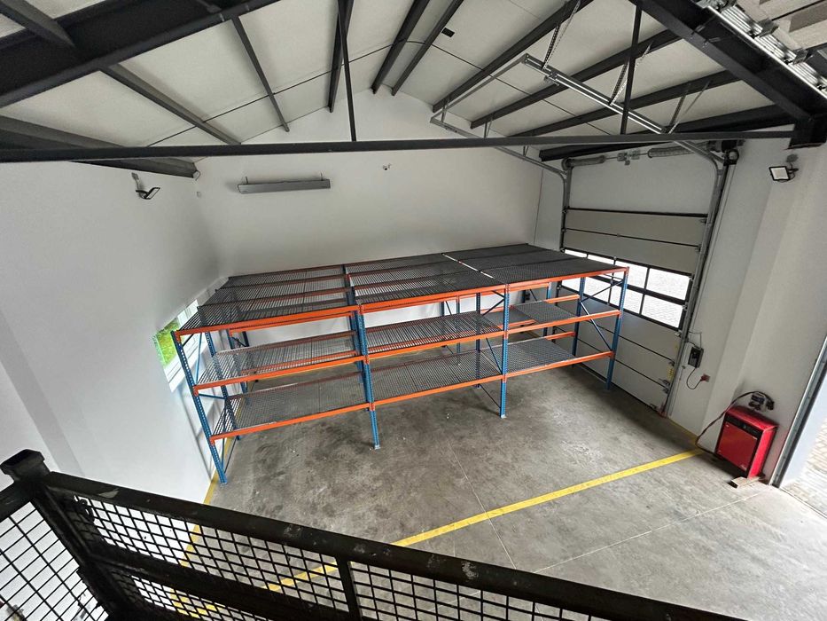 Półpiętro magazynowe antresola podest regały kraty stal pomostowe wema