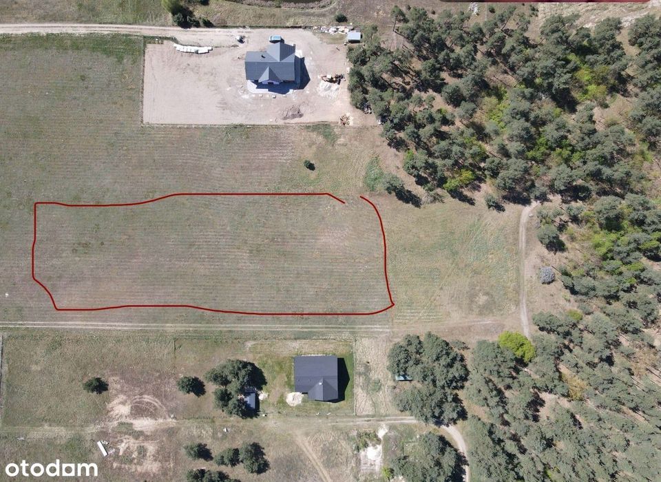 Urokliwa działka wśród zieleni z warunkami zabudowy 1800 m² - Widok 2