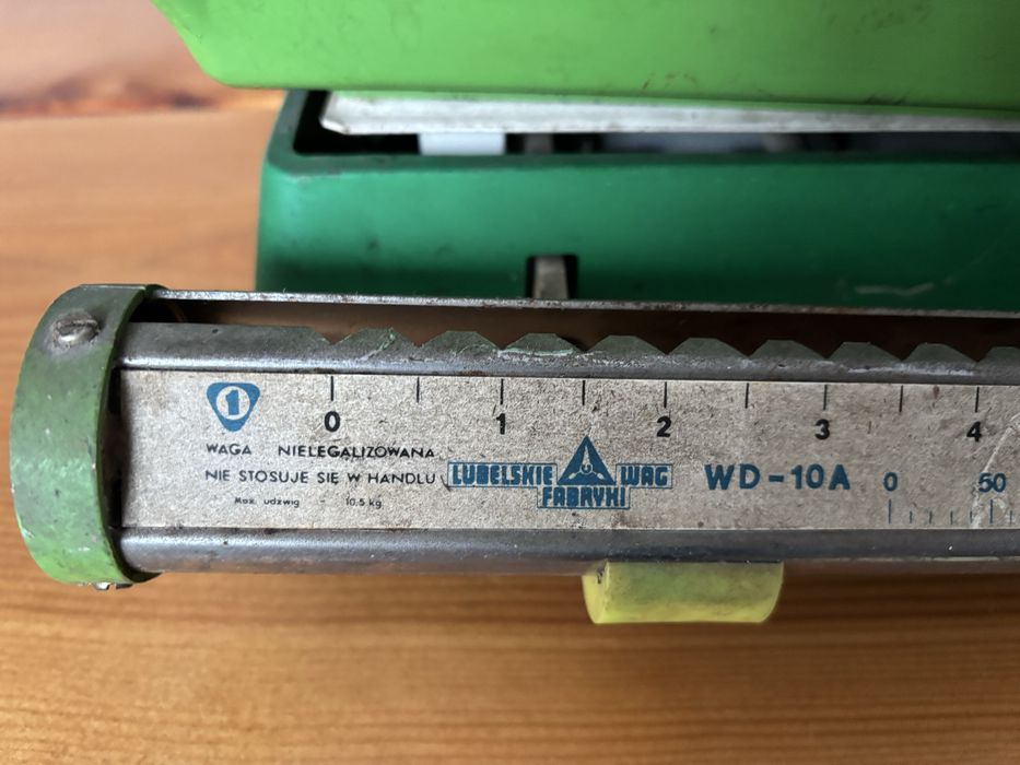 Waga bezodważnikowa  z PRLu