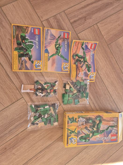 Lego 3w1 dinozaury