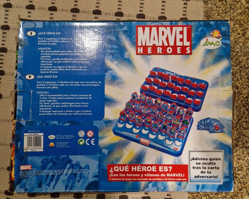 Jogo Quem é Quem? Marvel Heroes