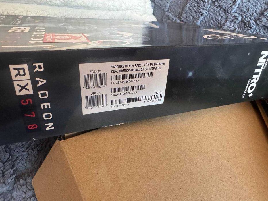 Sapphire Nitro+ Radeon RX570 8G - Відмінний стан