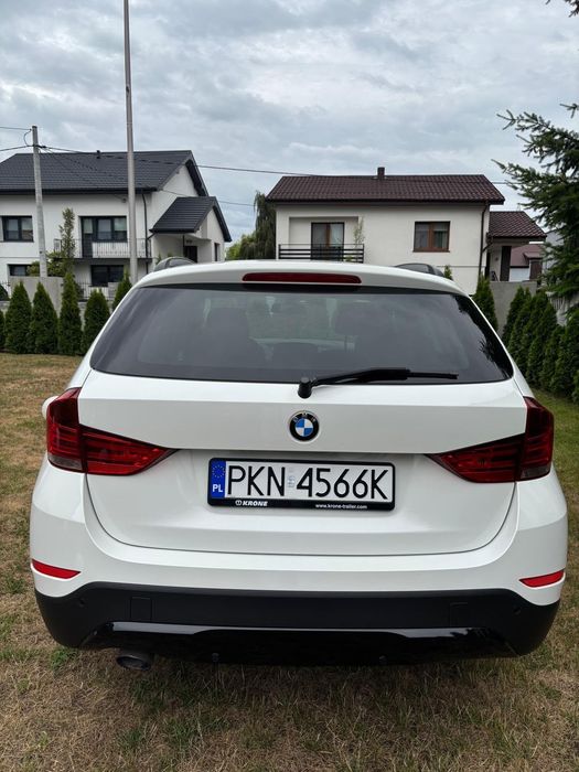 Piękne białe BMW X1 z 2013 rok z super mocnym 2.0 D 181KM