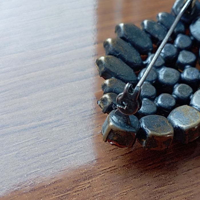 Брошь с подвесками времён СССР