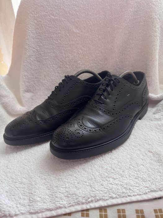 Туфли оксфорды fratelli rossetti 44p черные кожа