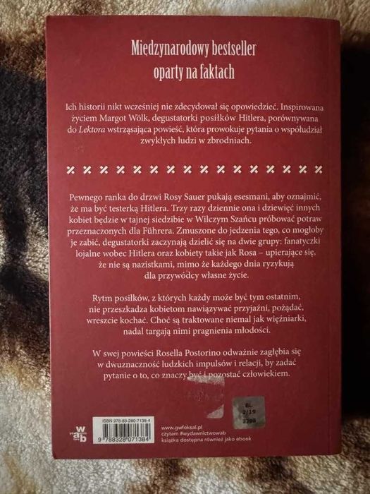 Przy stole z hitlerem Rosella Postorino