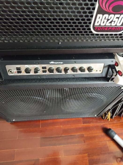 Coluna e amplificador