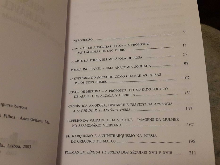 Ana Hatherly - Poesia Incurável : aspectos da sensibilidade barroca
