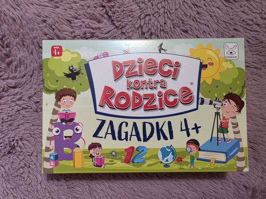 Dzieci kontra rodzice zagadki 4+