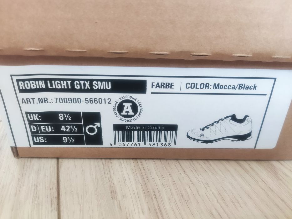 Nowe Buty Hanwag Robin Light GTX SMU 42.5