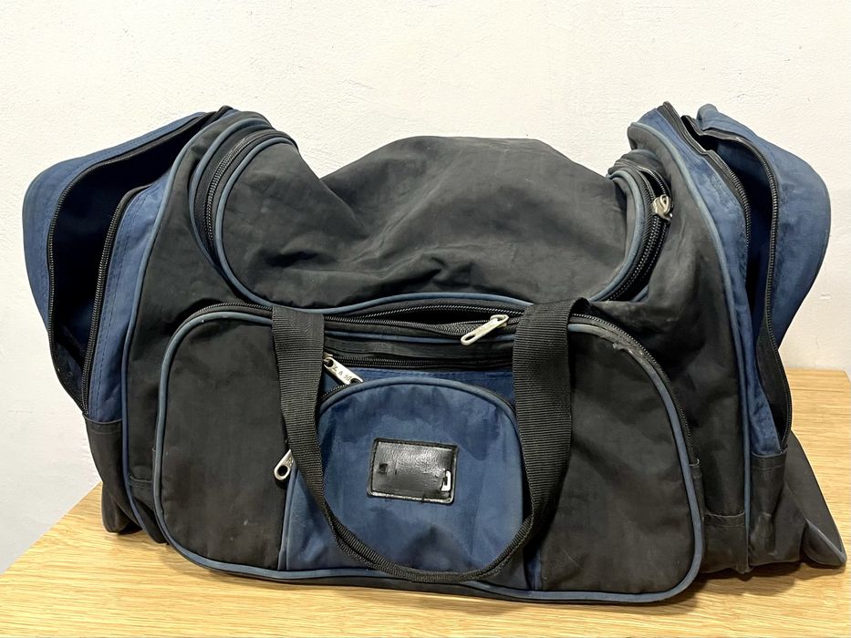 Duża torba narzędziowa / podróżna – ok. 55 cm | Do odświeżenia