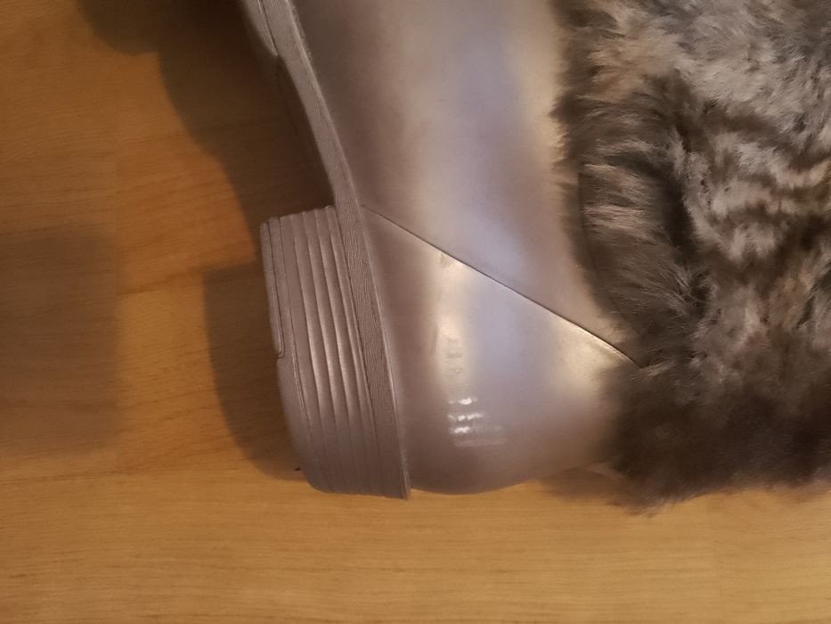 Kozaki kalosze z futerkiem