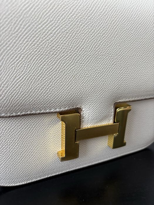 Шкіряна молочна сумочка сумка Гермес Hermes
