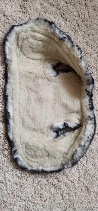 Желетка из овчины детская