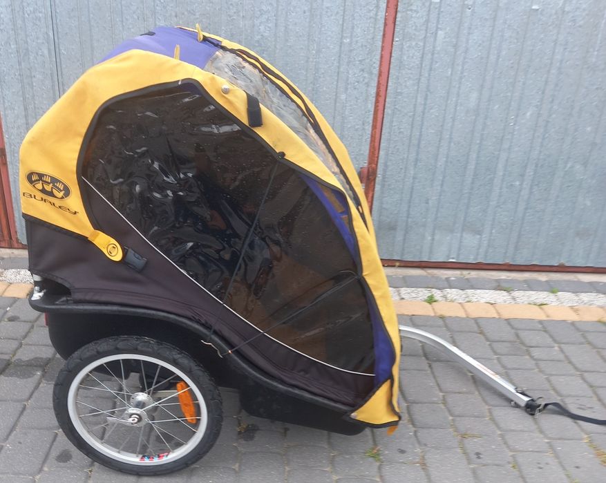 Przyczepka rowerowa riksza Burley Cub 2 dwuosobowa