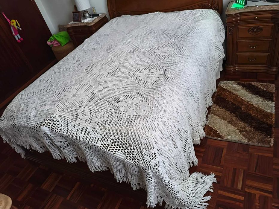 Colcha Renda artesanal