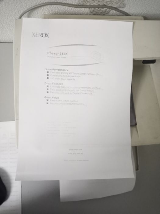 Принтер XEROX Phaser 3122