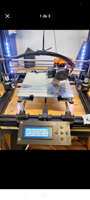 Impressora 3D anet a8 estrutura metálica