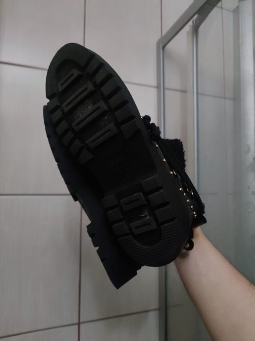 buty emu śniegowce 38 Deeze premium eleganckie skórzane ocieplane botk