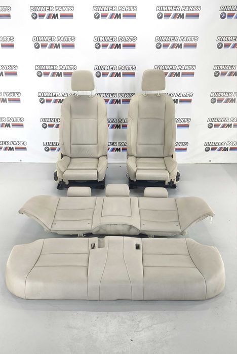Bancos BMW Serie 5 (F10) Pack M (Couro Bege) Semieléctricos Aquecidos
