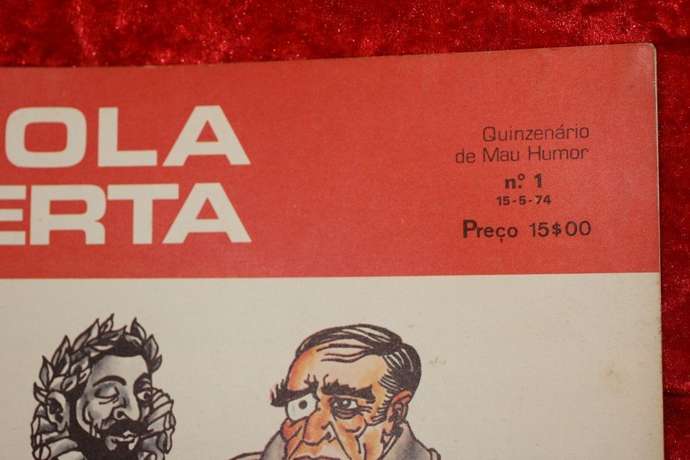 Revista de sátira, após 25 de Abril de 74