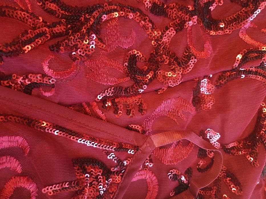 Sukienka cekinowa XL