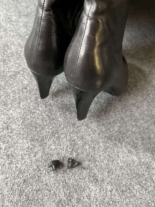 Сапоги кожа Италия