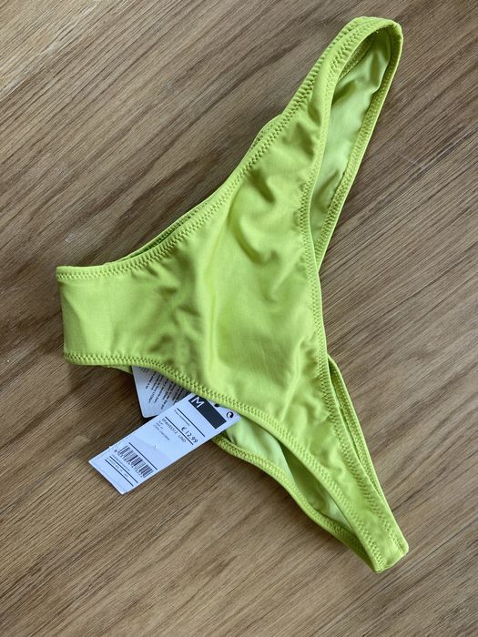 Cueca bikini beneton verde / preta